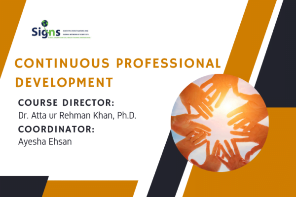 Continuous Professional Development Sessions - 7.5 Credit Hours/ CPEUs