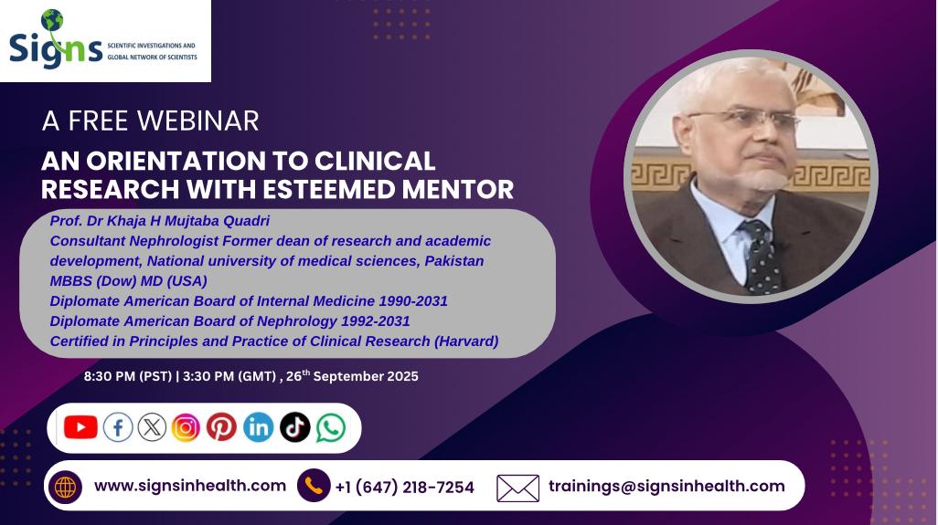 An Orientation to Clinical Research
